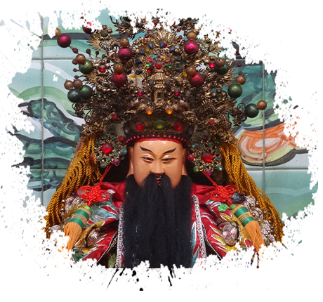 汐止濟德宮-西秦王爺法相