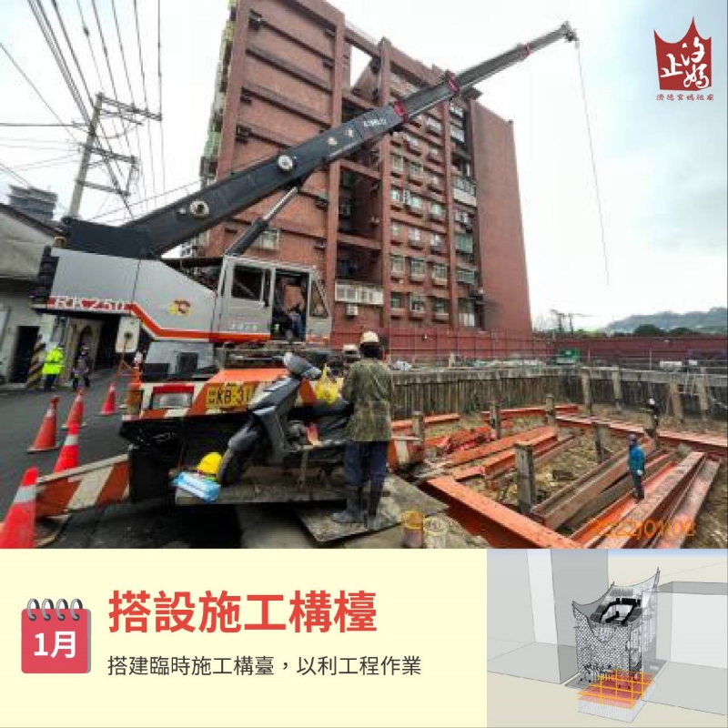 汐止濟德宮重建新廟進度報告