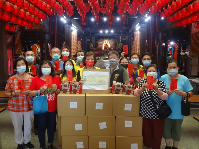 汐止濟德宮-重建新廟最新消息-樟樹老人關懷協會捐贈重建基金壹佰萬元