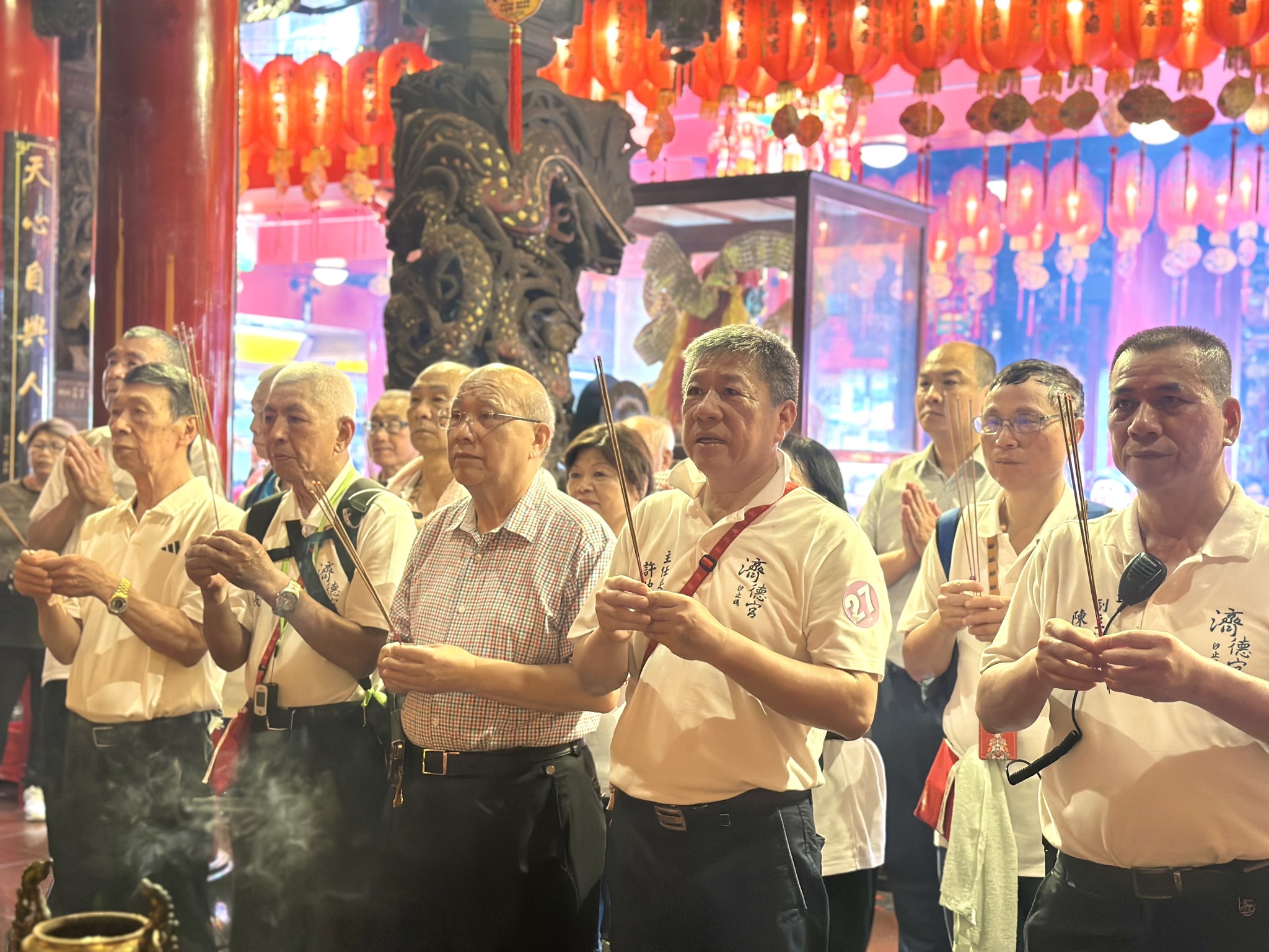 汐止濟德宮-廟宇公告最新消息-百人行腳松山慈祐宮圓滿成功