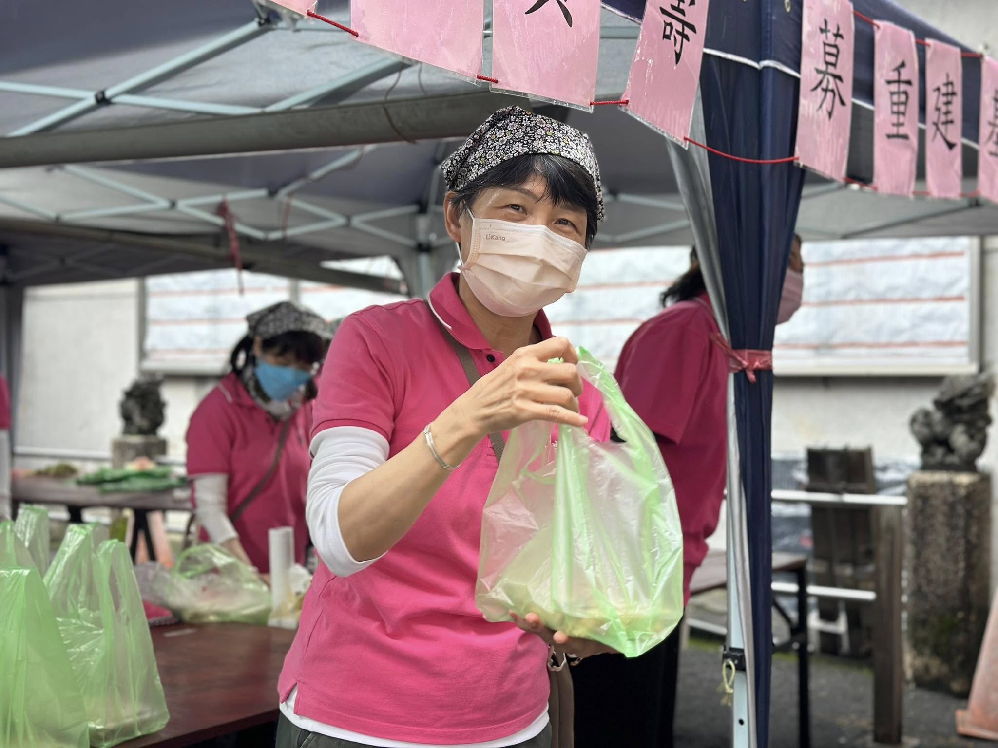 汐止濟德宮-重建新廟最新消息-油飯義賣活動圓滿成功
