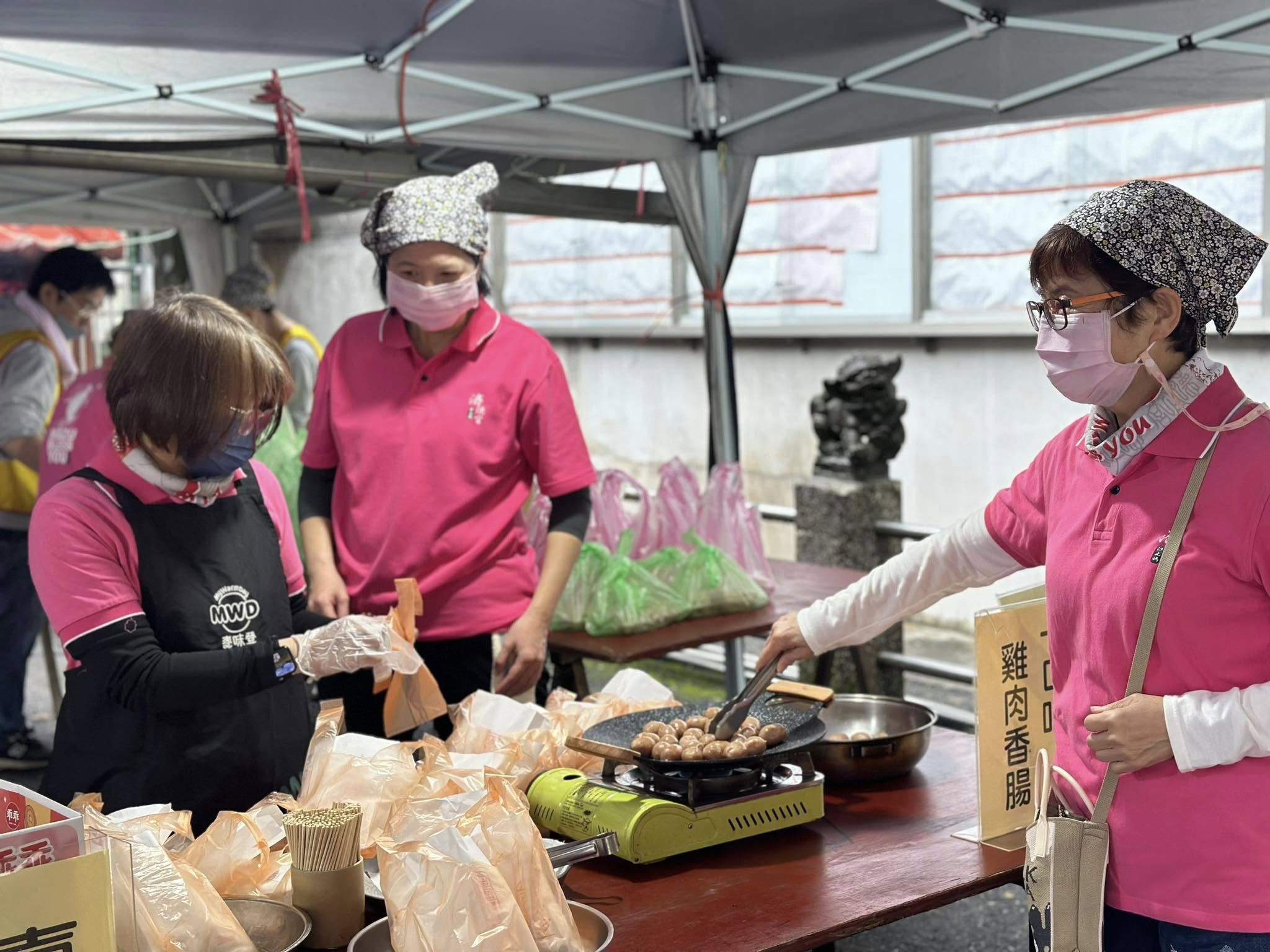 汐止濟德宮-重建新廟最新消息-油飯義賣活動圓滿成功