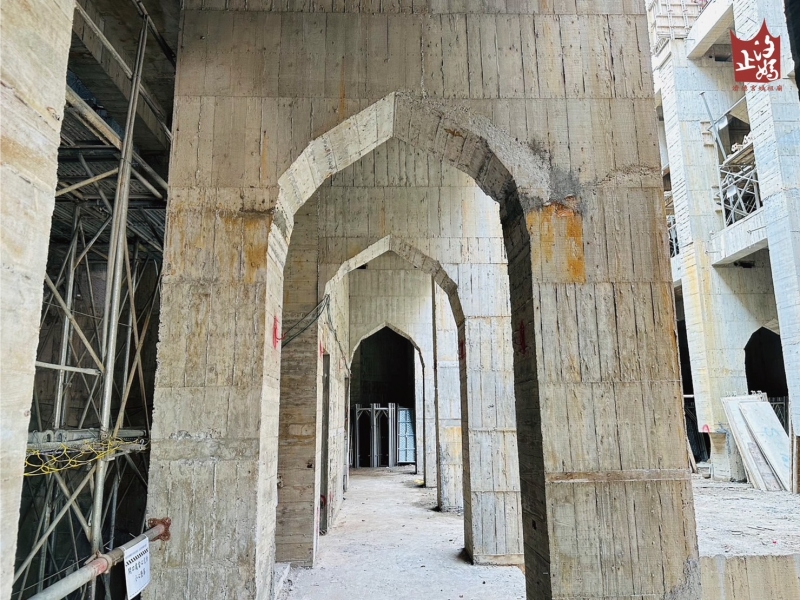 汐止濟德宮-重建新廟最新消息-重建新廟內部施工情形