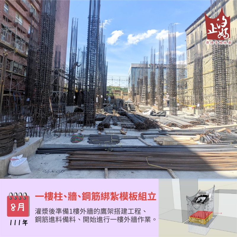 汐止濟德宮-重建新廟最新消息-重建新廟進度報告